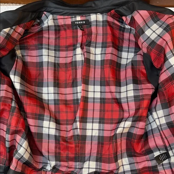 Torrid Black Leather Moto Jacket - Picture 9 of 13